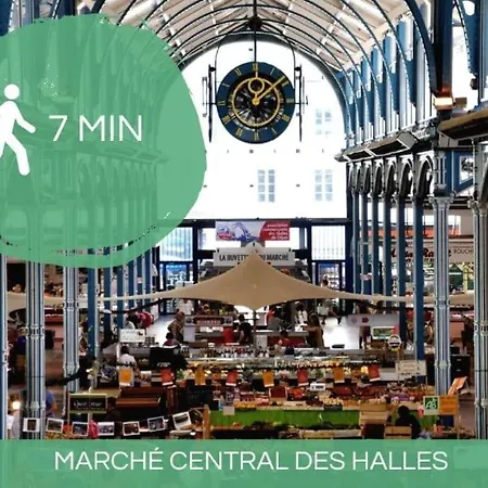 Le Nid Troyen - Gare - Hypercentre - New Cosy - Rent Immo Lägenhet *